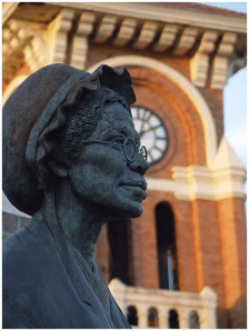 Statue of Sojourner Truth at Battle Creek, used with permission