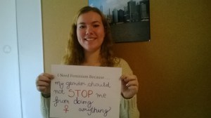 This is only one of the many reasons that I NEED feminism. Photo Credit: Ileana Jimenez