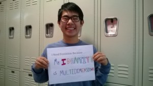 Why do I need feminism? Because my identity is multidimensional! (Photo Credit: Ileana Jiménez) 