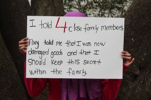 Title IX Campaign Against Sexual Assault. (Image from Buzzfeed http://www.buzzfeed.com/rachelzarrell/survivors-of-sexual-assault-tell-the-numbers-behind-stories)