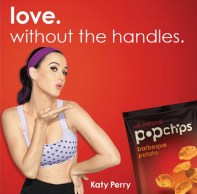 Ad from the Pop Chips Katy Perry Ad Campaign